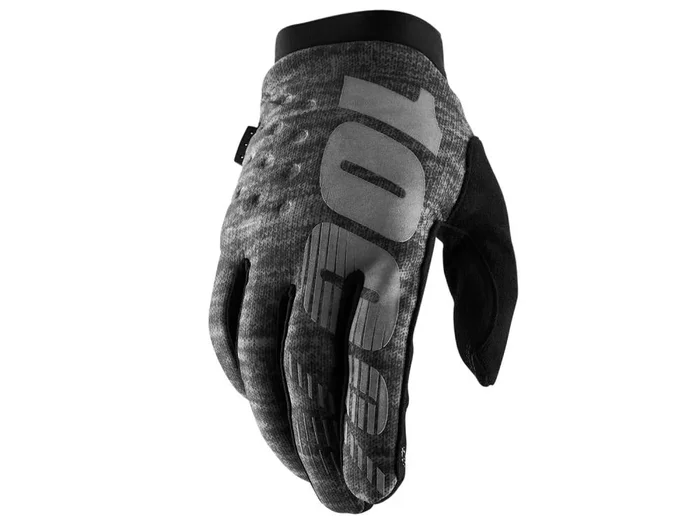 100% Brisker Cold Weather Glove Heather Grey S