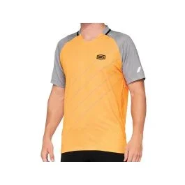 100% Celium Enduro Fahrradtrikot (SP21 | orange / grau)
