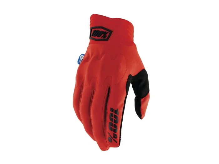 100% Cognito Smart Shock Gloves rot schwarz XL