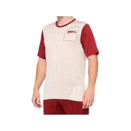 100% Ridecamp Fahrradtrikot (stone / brick)