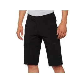100% Ridecamp Shorts (schwarz)