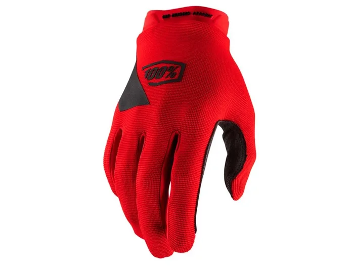 100% Ridecamp Youth Gloves rot M
