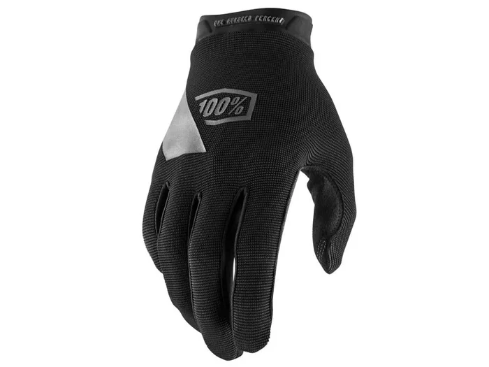 100% Ridecamp Youth Gloves schwarz anthrazit L