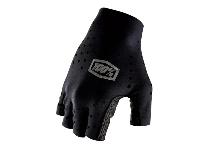 100% Sling Short Finger Gloves schwarz M