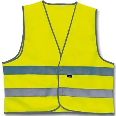 4-Act Sicherheitsweste neongelb Größe XL