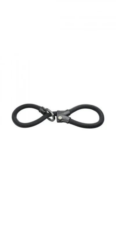 ABUS Infinity Loop 1806/140 Kettenschloss – 140 cm, Ø6 mm, Double-Loop, IvyTex, Sicherheitslevel 6, schwarz