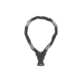 Abus Kettenschloss Yardo 7807F/110 mit Fingerabdruck – schwarz