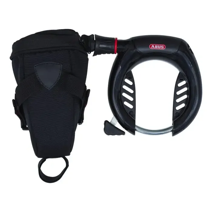 Abus Pro Shield 5955 Xplus Rahmenschloss + 6KS/85 Adapterkette + ST 5950 Xplus Satteltasche