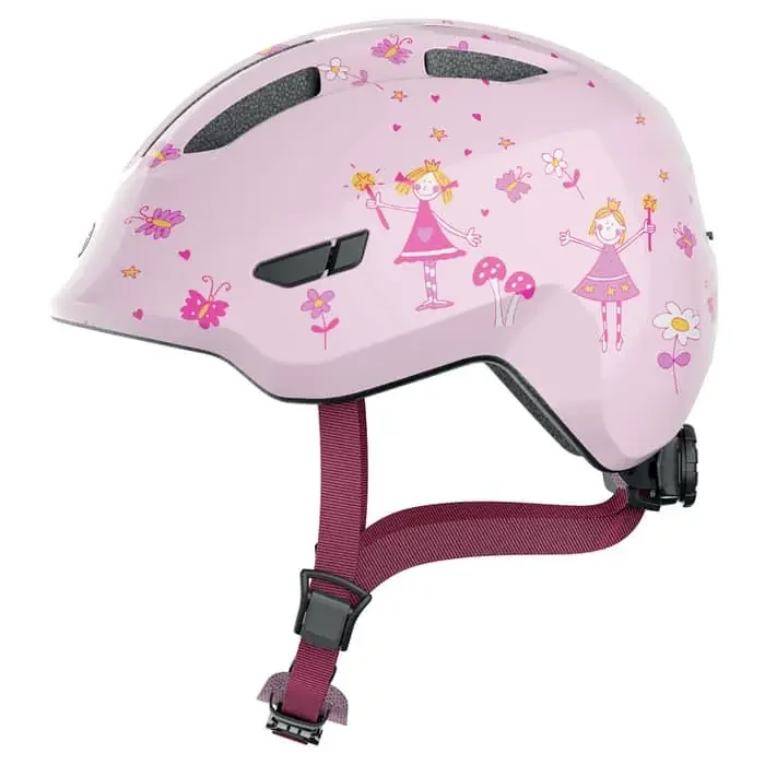 Abus Smiley 3.0 Fahrradhelm Kinder rosa S (45-50 cm)