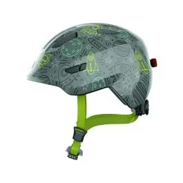 Abus Smiley 3.0 LED Fahrradhelm Kinder (grey space)