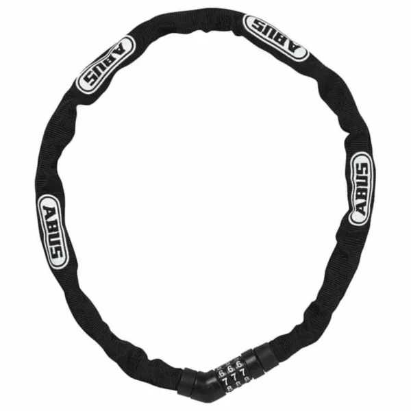 Abus Steel-O-Chain 4804C/75 Fahrrad-Kettenschloss Black