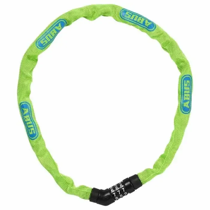 Abus Steel-O-Chain 4804C/75 Fahrrad-Kettenschloss Lime
