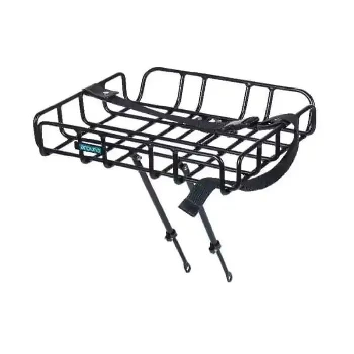 Around Vorderrad-Gepäckträger mit Reling