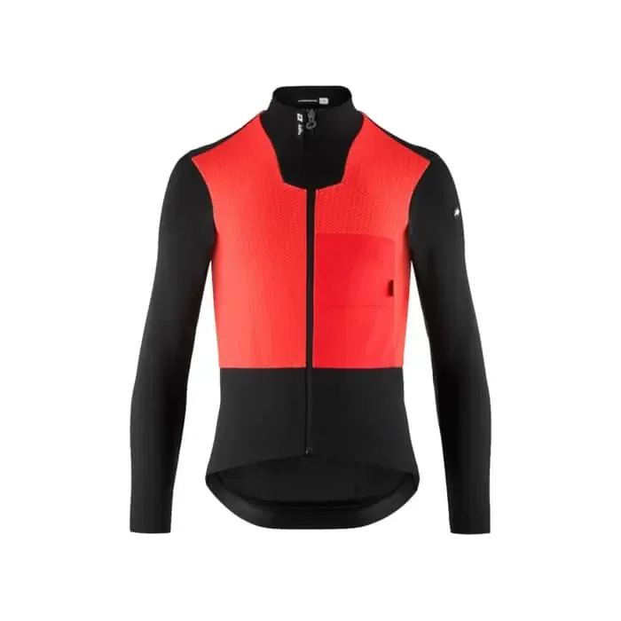 Assos Equipe R Habu S11 warme Winter Windjacke Herren lolly red XL