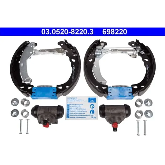 ATE Bremsbackensatz hinten Fiat 500 C Panda Ford Ka RU8