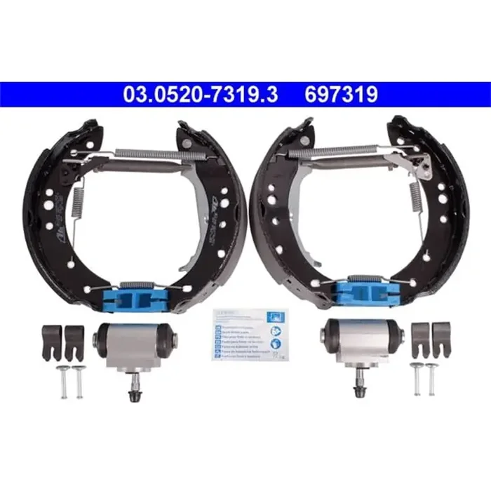 ATE Bremsbackensatz hinten Mitsubishi Colt 6 Smart Forfour 1,1-1,5 + CDI