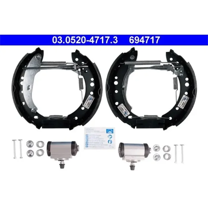 ATE Bremsbackensatz hinten Renault Clio Twingo