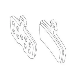 Avid Scheibenbremsbelag Set Code MY 11 (organisch / Stahl)