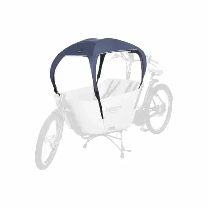Babboe City Sonnenverdeck blau