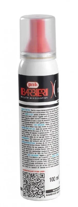 Barbieri Bereifung Reparatur Pannenspray inkl. Halterung 100ML