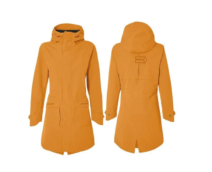 Basil Fahrrad Regenparka Mosse gold braun XS Damen