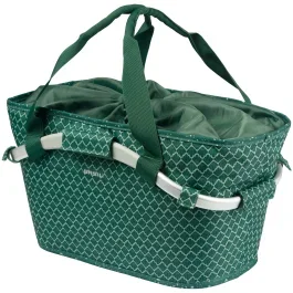 Basil Flair Carry All Hinterradkorb mit MIK-Befestigung 38 x 21 x 27 cm – grün