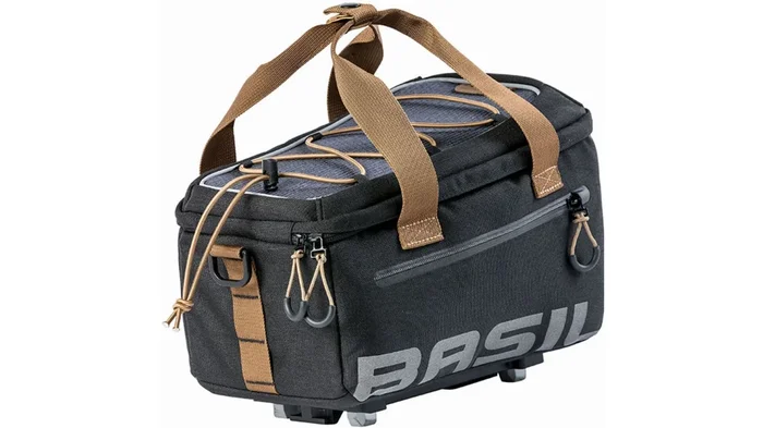 Basil Miles Trunkbag MIK 2.0 Gepäckträgertasche dunkelgrau 7 L