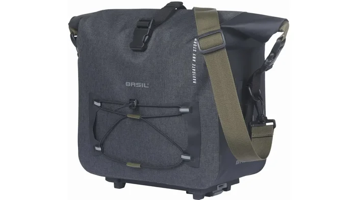 Basil Navigator Storm MIK 2.0 Gepäckträgertasche schwarz 13 L