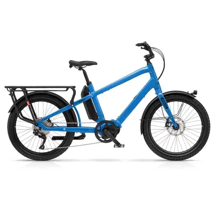 Benno Bikes Boost-E 10D CX EVO5 E-Bike Lastenrad Herren 24″ blau One Size