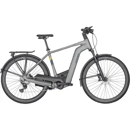 Bergamont E-Horizon Premium SUV High | Trekking E-Bike | 28″ | 750Wh Bosch CX | chromsilber