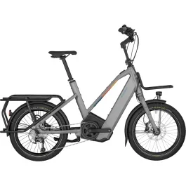 Bergamont Hans-E | City E-Bike | 20″ | 500Wh Bosch | mörtelgrau