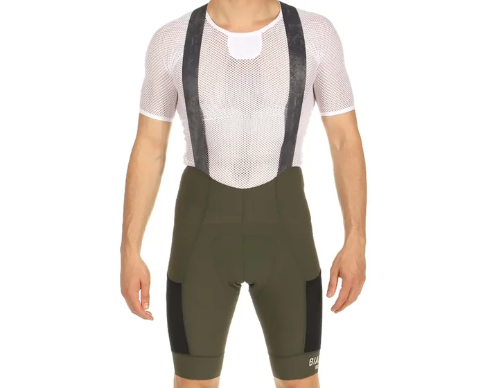 Bianchi Milano Tech Gravel Bib Shorts | grey