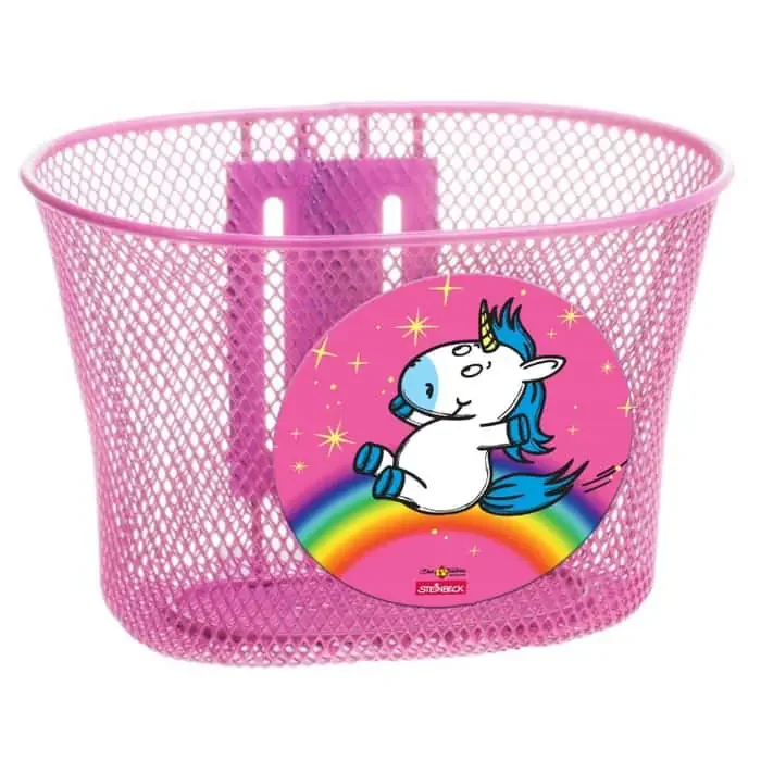 Bike Fashion Einhorn Fahrrad-Korb