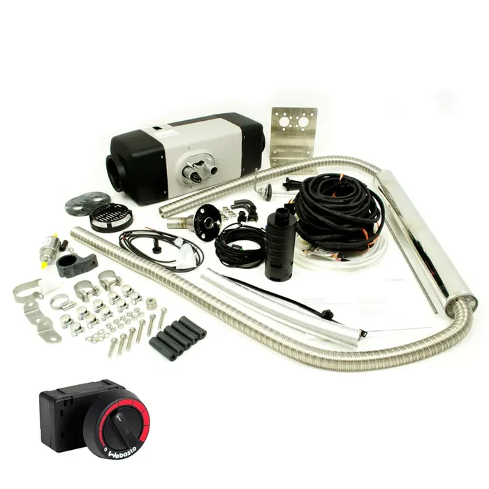 Bootsheizung Air Top Evo 40 Diesel 12V/3,5kW Einbausatz Drehregler Höhenanpassung