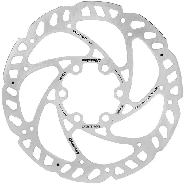 BREMSSCHEIBE SWISSSTOP CATALYST ONE 140MM 6-LOCH – 140 mm