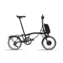 Brompton C-Line Electric Urban 4-speed – Typ H – 16 Zoll 300Wh 4K Faltrad – Racing Green