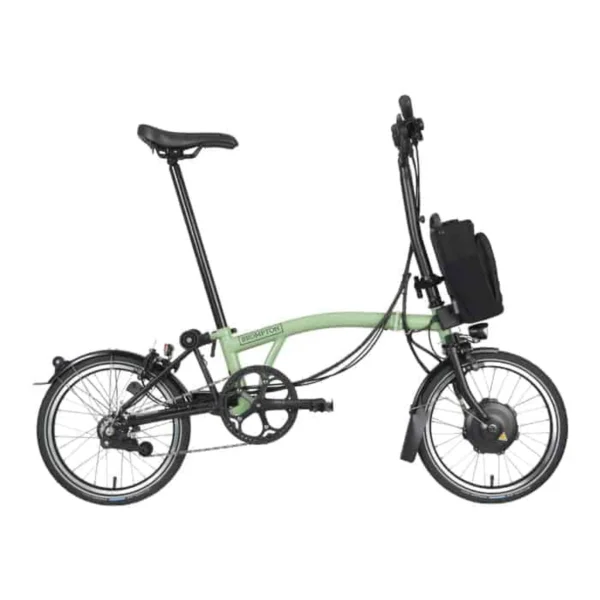Brompton C-Line H6L EL E-Bike Faltrad 16″ Uni Matcha Green