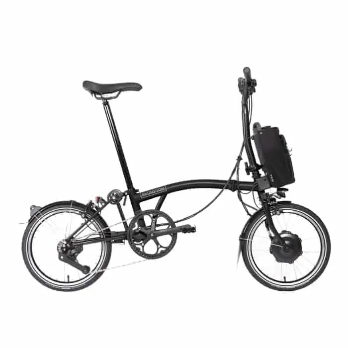 Brompton C-Line M12L E-Bike Faltrad 16″ schwarz