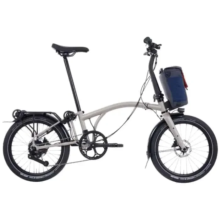 Brompton Electric G-Line G4 E-Bike Faltrad 20″ weiß M