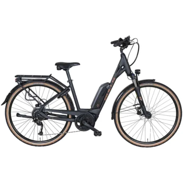 Bulls Street CX E-Bike Trekkingrad Tiefeinsteiger 28″ schwarz 55 cm