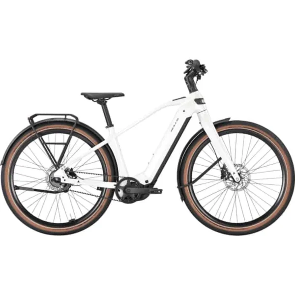 Bulls Sturmvogel Evo Belt E-Bike City Bike Herren 29″ weiß 51 cm
