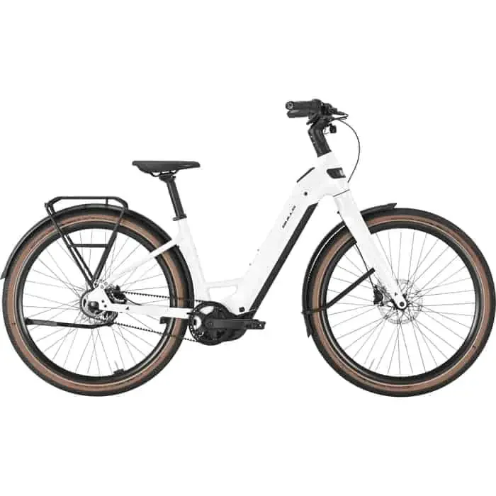 Bulls Sturmvogel Evo Belt E-Bike City Bike Tiefeinsteiger 29″ weiß 40 cm