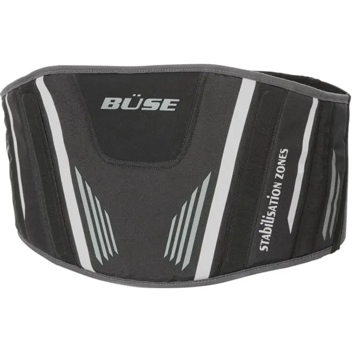 Büse Rider Nierengurt schwarz-weiß M (78 cm – 88 cm)