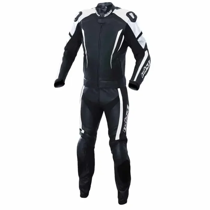 Büse Speed Lederkombi schwarz-weiß 52