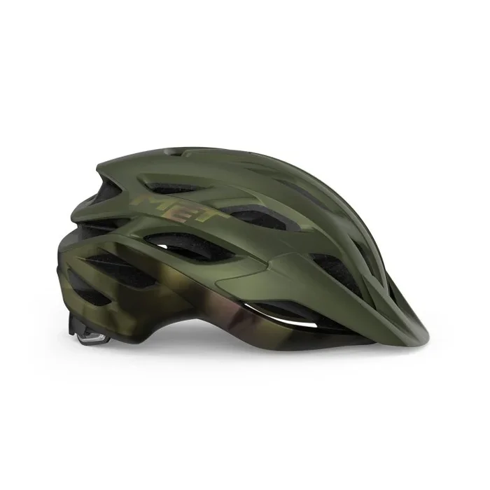 Casco Met Veleno MIPS® – Green Oliva Iridescente