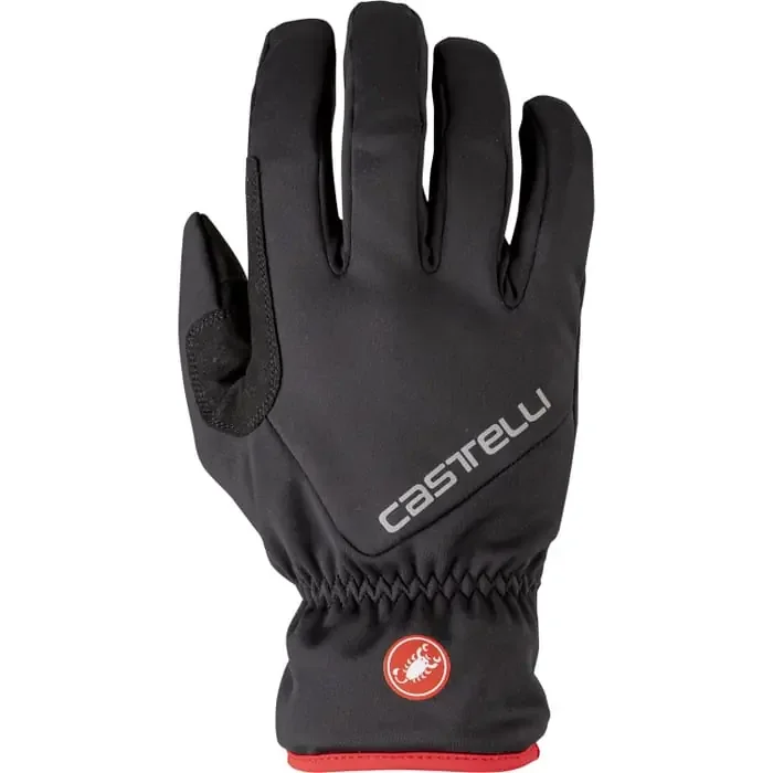 Castelli Entrata Thermal Winter Fahrradhandschuhe schwarz XXL