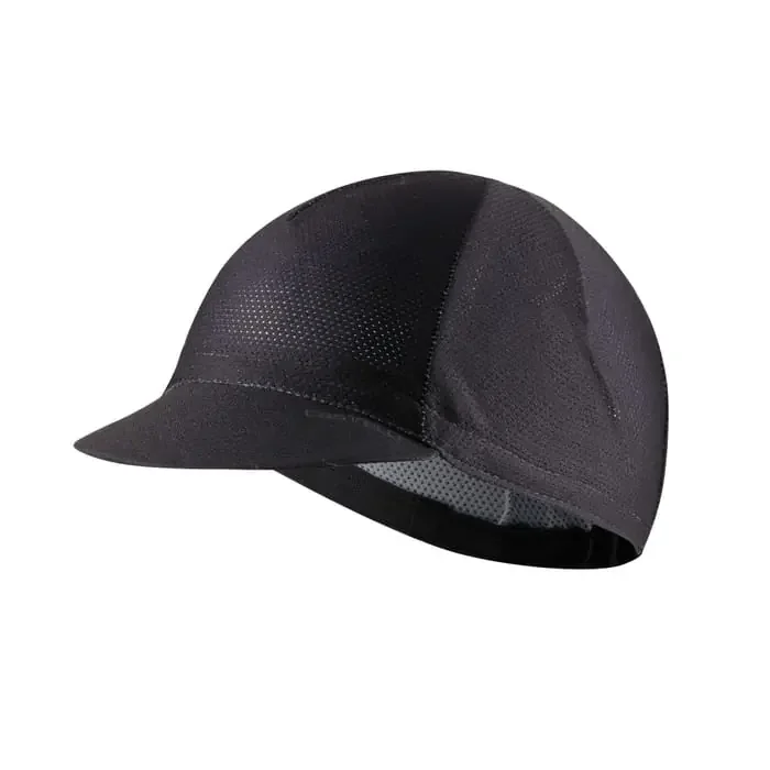 Castelli Espresso 2 Cap Fahrrad Mütze light black uni