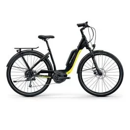 Centurion E-Fire R750 Low | City E-Bike | 28″ | 500Wh Bosch | schwarz / grau / lime