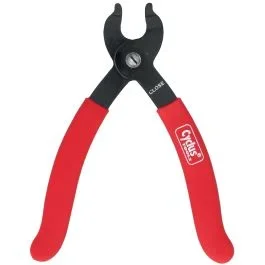 Chain link closing pliers Cyclus Miss Link with red handle