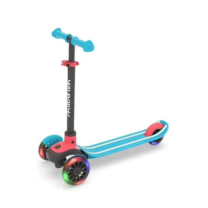 Chillafish Scotti LED Kinderroller blau